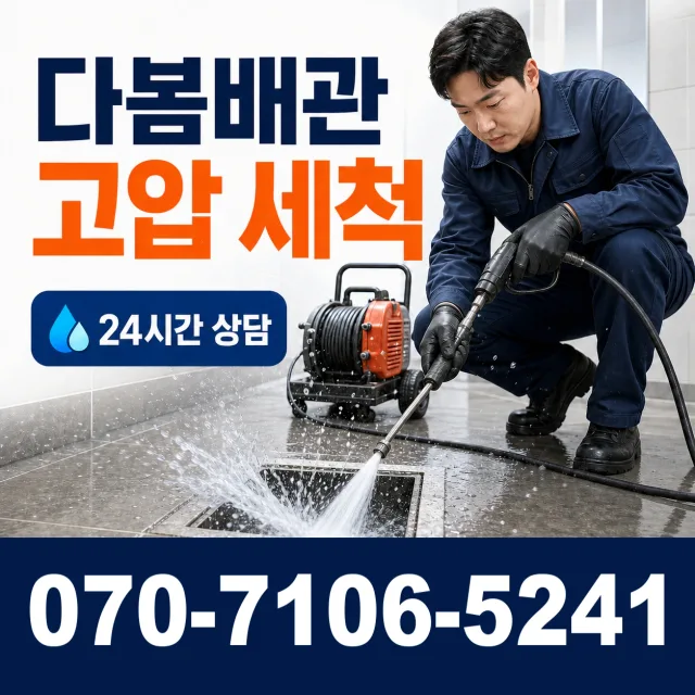 단촌면 관덕리 배수구뚫기 상담 이미지 4